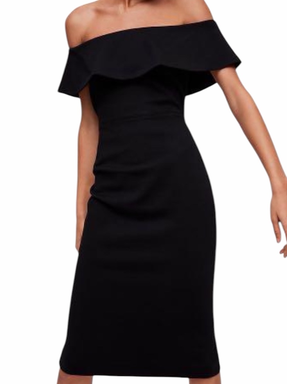Aritzia Babaton Ruslan dress Black